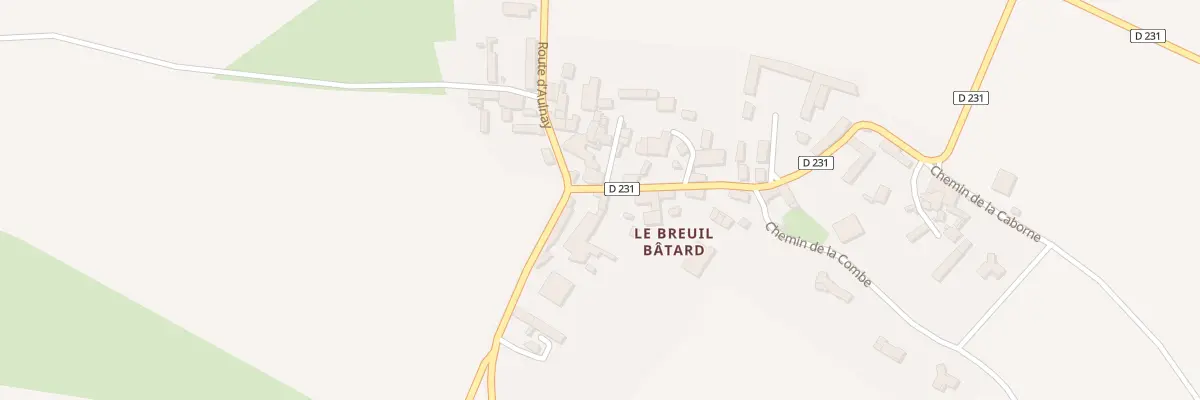 Plan du 5117 Le Breuil Batard à Bresdon
