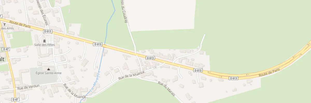 Plan du 64 Rte de Paris à Moult-Chicheboville