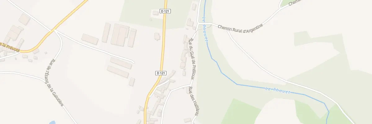 Plan du 5 Rue du Gue de Prelioux à Saint-Généroux