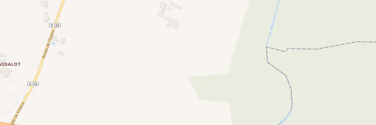 Plan du 1 Arroudes à Bieujac