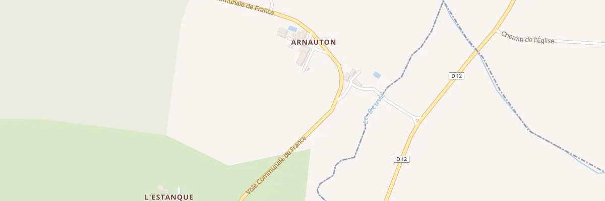 Plan du 30 Arnauton à Brouqueyran