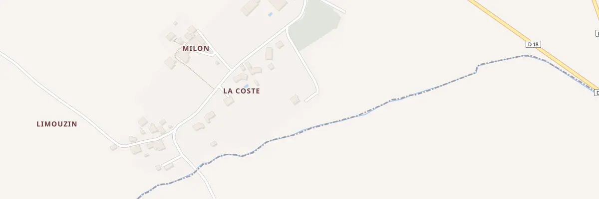 Plan du 120D La Coste à Cabara