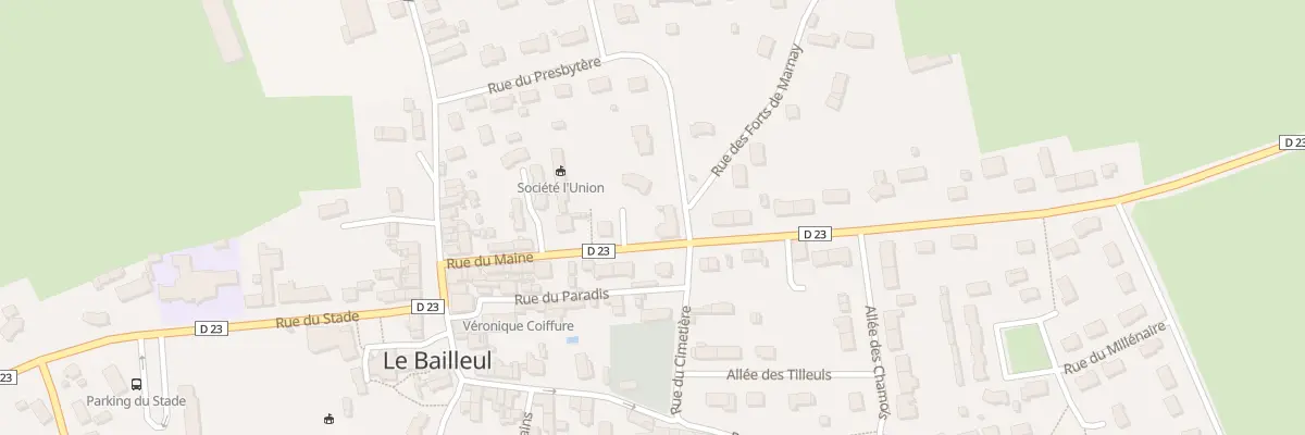 Plan du 15 Rue du Maine au Bailleul
