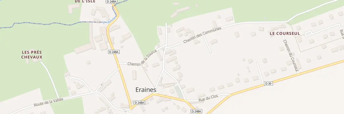 Plan du 5084 Le Bourg à Eraines