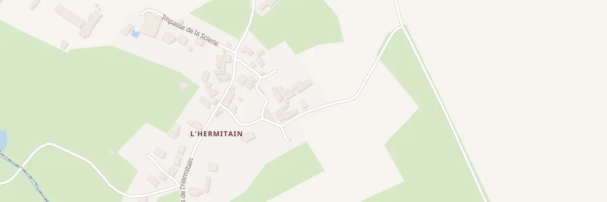 Plan du 5178 Chem de la Garenne l’Hermitain à Souvigné
