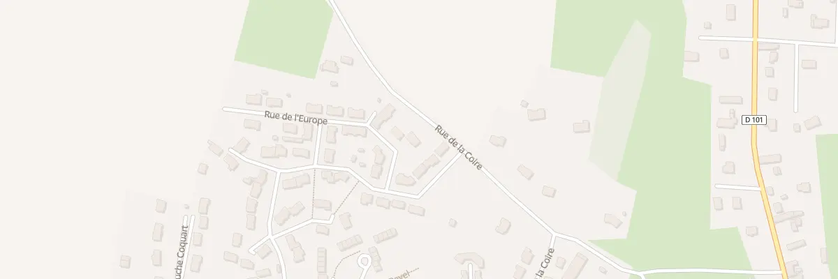 Plan du 2 Rue Jacques Delors à Loué