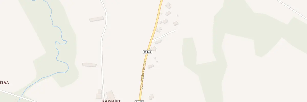 Plan du 8 Rte d’Eslourenties à Lourenties