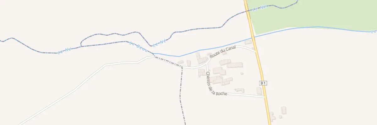 Plan du 5022 Les Ouches à Saint-Médard
