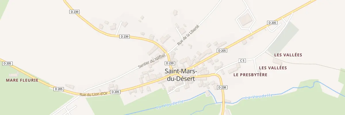 Plan du 4 Rue des Ecoles à Saint-Mars-du-Désert