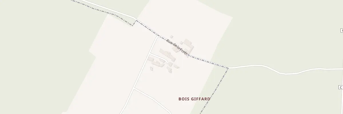 Plan du 3 Imp des Busards à Romazières
