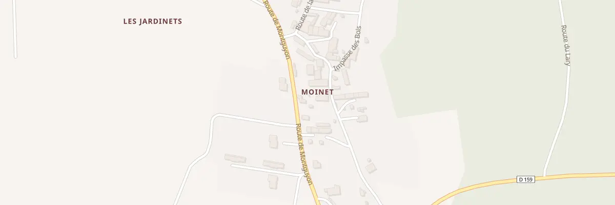Plan du 48 Rte de Montguyon à La Clotte