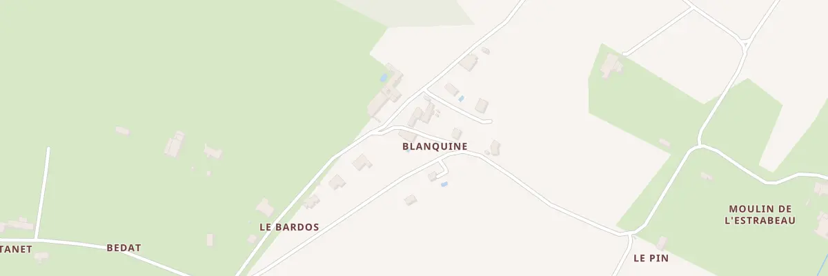 Plan du 33 Blanquine-Nord à Saint-Aubin-de-Branne