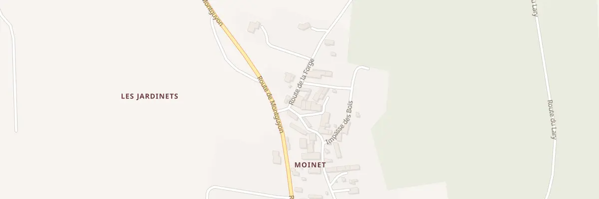 Plan du 2 Rte de la Forge à La Clotte