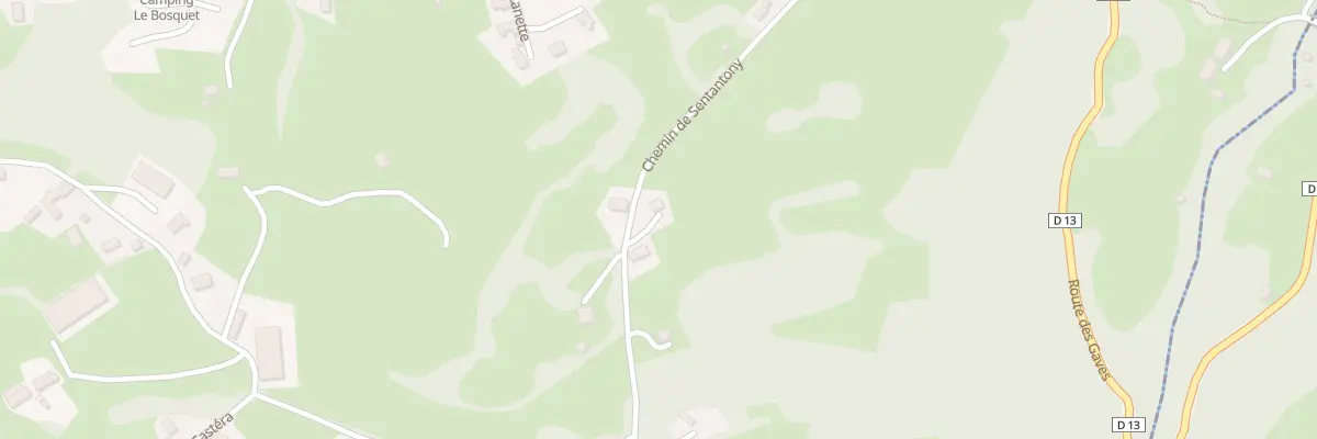 Plan du 25 Che de Sentantony à Bun