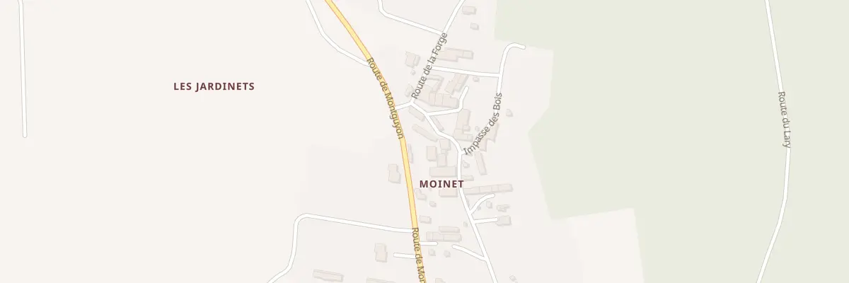 Plan du 52 Rte de Montguyon à La Clotte