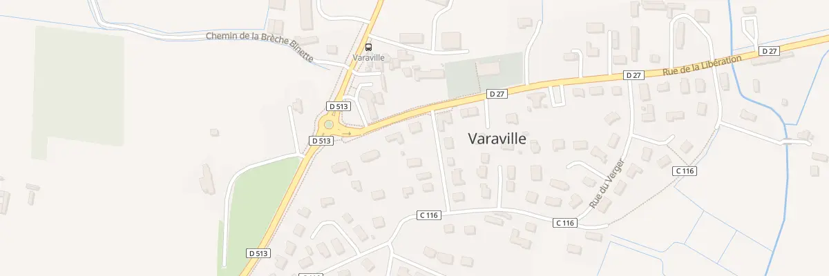 Plan du 10 Rue de la Libération à Varaville
