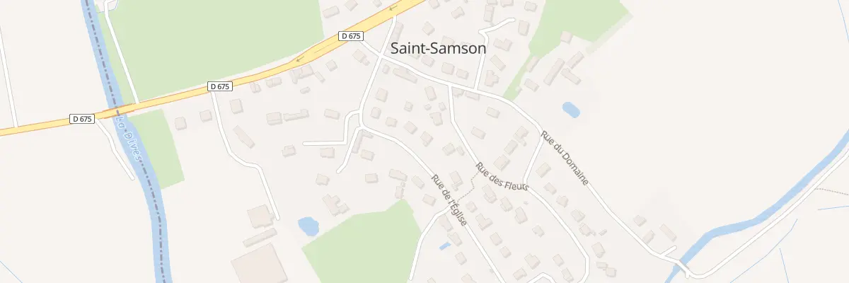 Plan du 11 Rue de l’Église à Saint-Samson