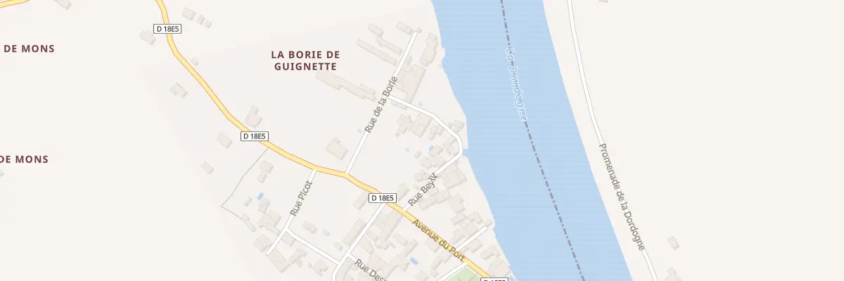 Plan du 13 Le Bourg à Cabara