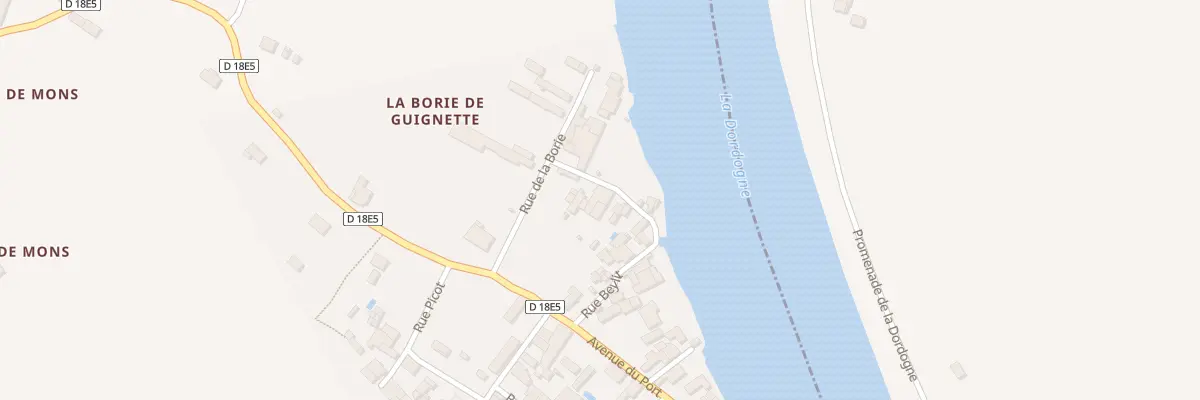 Plan du 14 Le Bourg à Cabara
