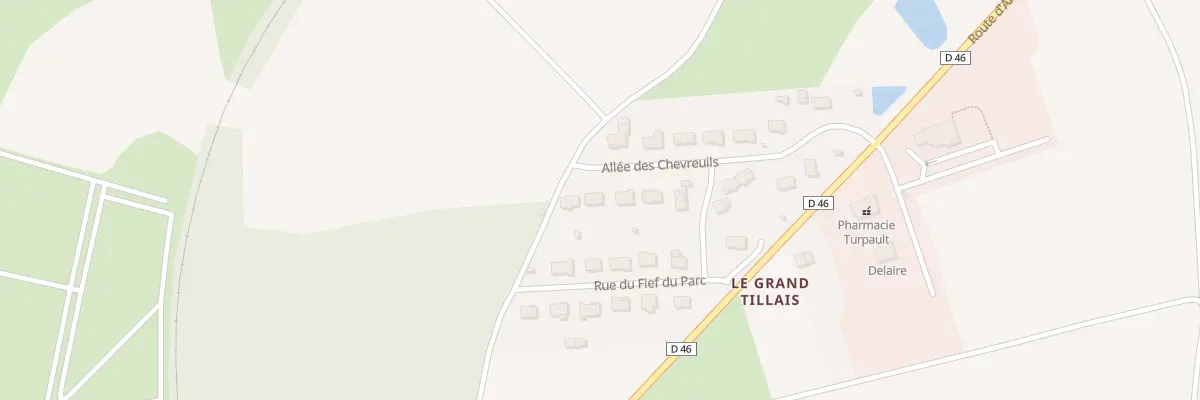 Plan du 4 All des Chevreuils à Saint-Loup-Lamairé
