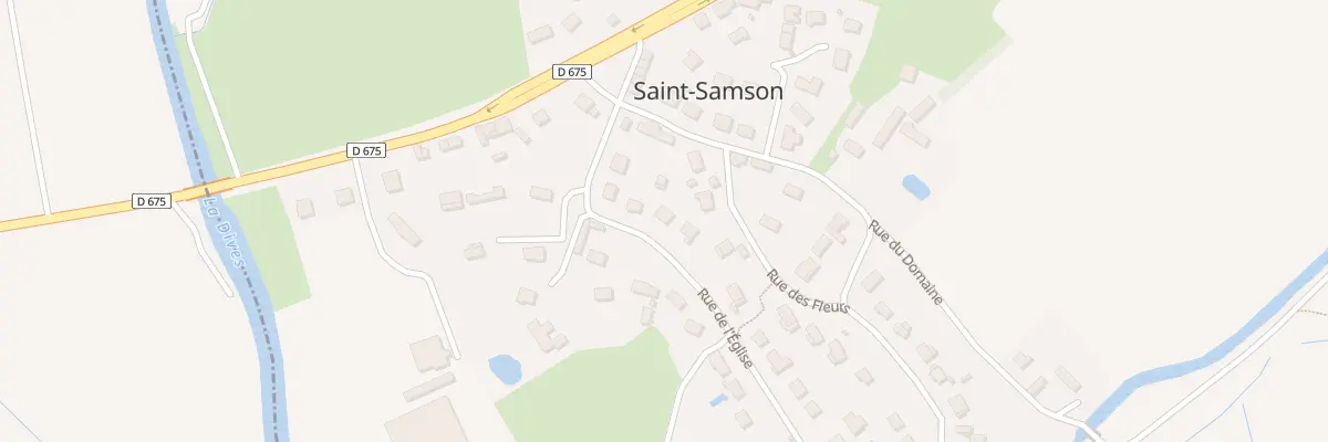 Plan du 9 Rue de l’Église à Saint-Samson