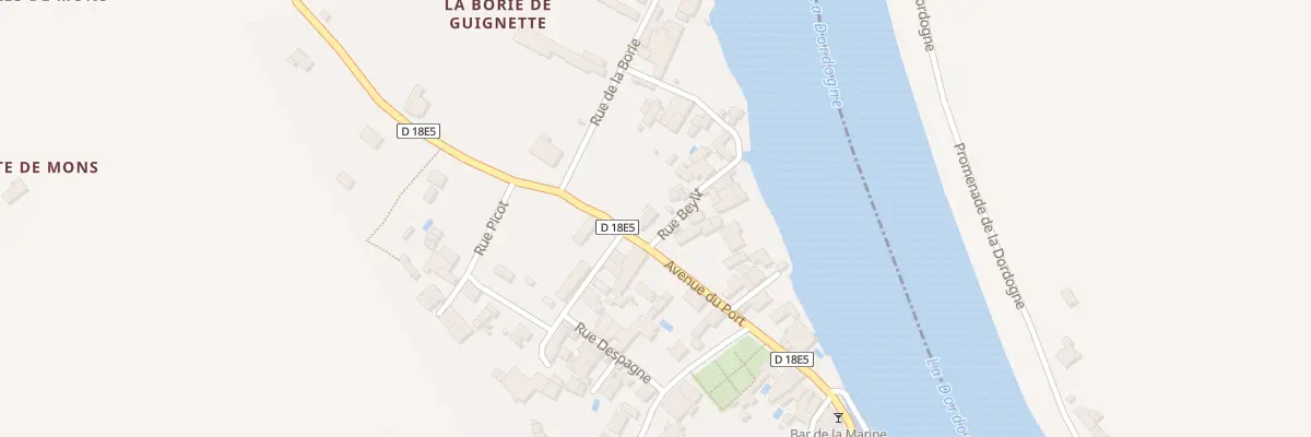 Plan du 154 Le Bourg à Cabara