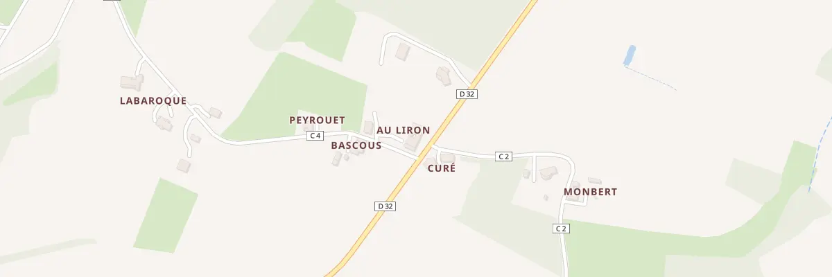 Plan du 5001 Au Liron à Mormès