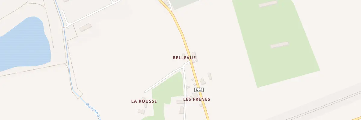 Plan du 5402 Rue du Pont Aubry à Chantenay-Villedieu