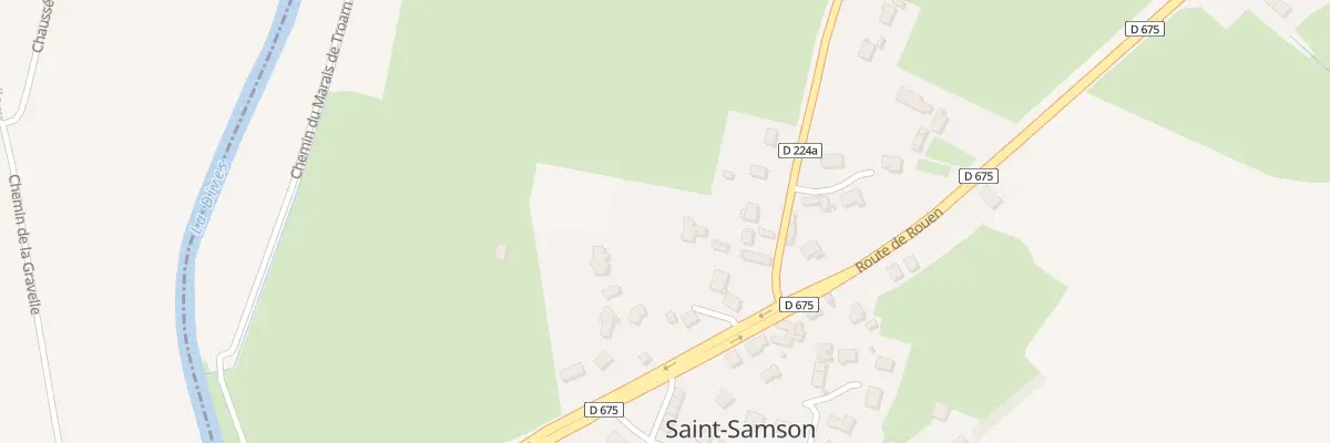 Plan du 13 Rte de Rouen à Saint-Samson