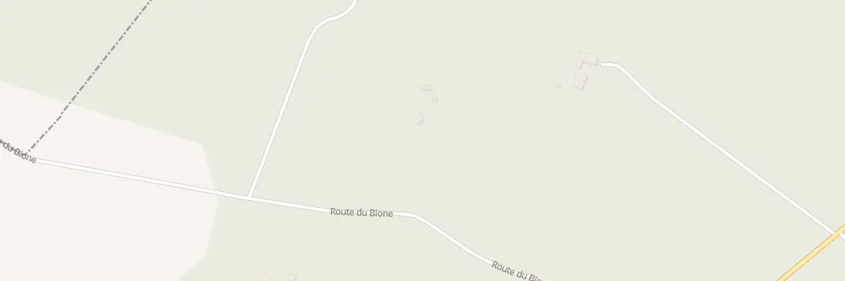 Plan du 370 Rte du Bione à Cudos