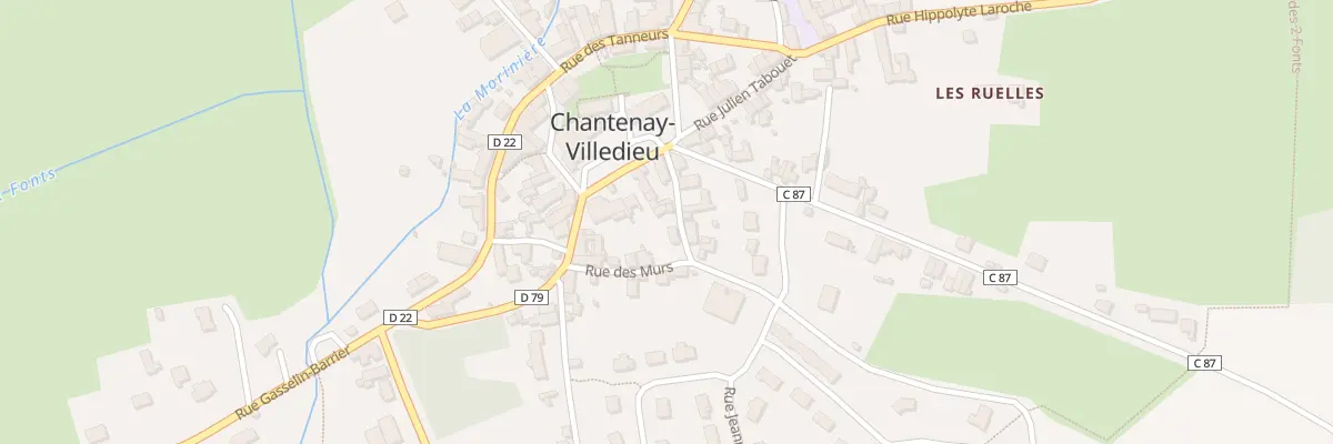 Plan du 9 Pl de la Mairie à Chantenay-Villedieu