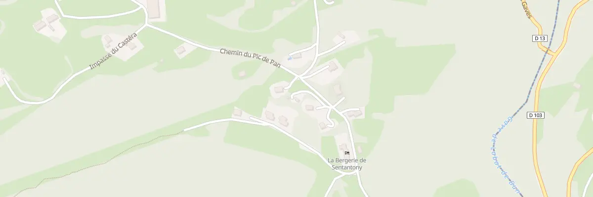 Plan du 24 Che de Sentantony à Bun