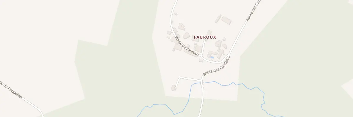 Plan du 13 Fauroux à Lugasson