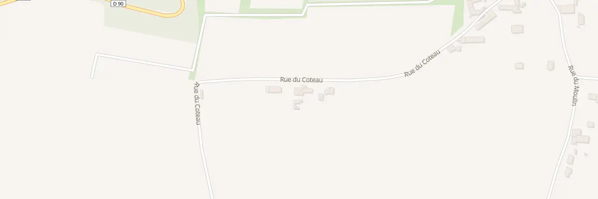 Plan du 4 Rue du Coteau à Segonzac