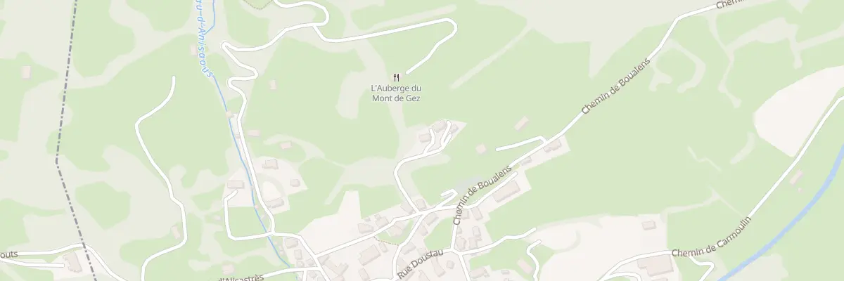 Plan du 2 Le Village à Arcizans-Dessus