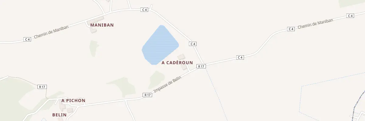 Plan du 50 Imp de Belin à Labarthète