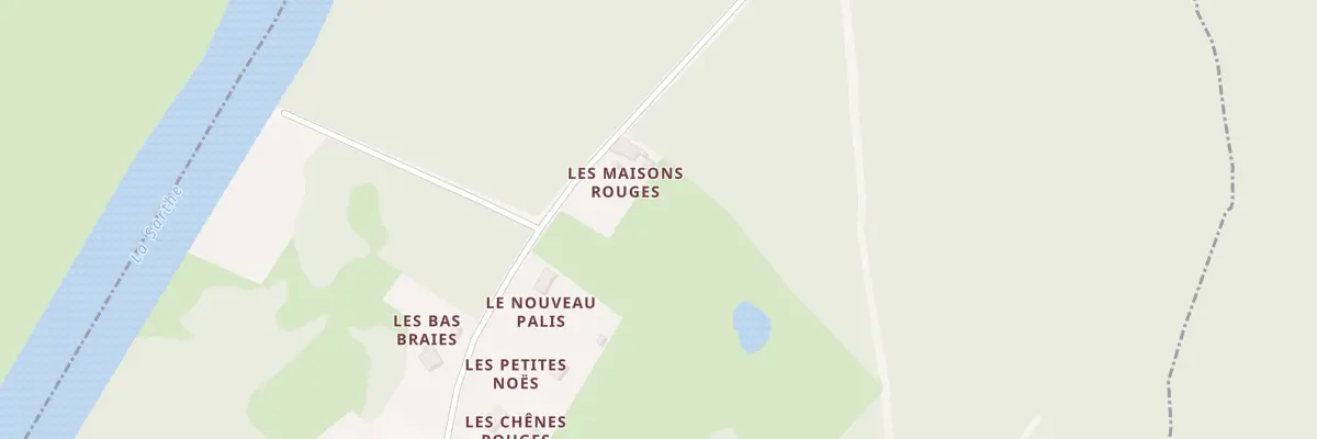 Plan du 5391 Les Maisons Rouges à Parcé-sur-Sarthe