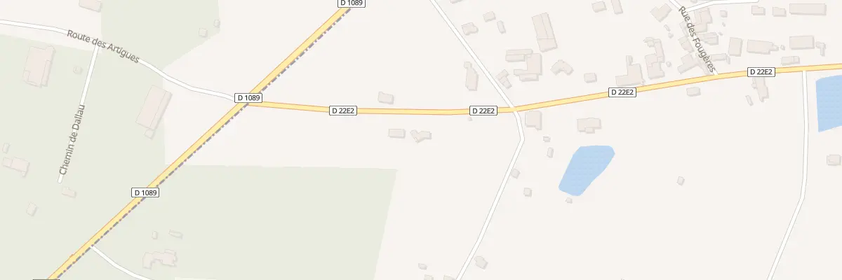 Plan du 5 Champ de Catery aux Artigues-de-Lussac
