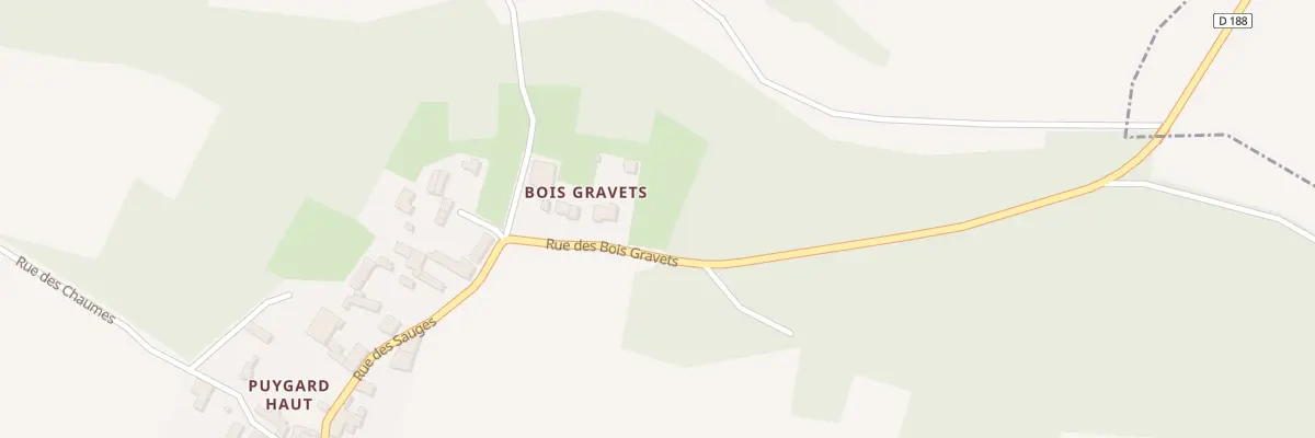 Plan du 9 Bois Gravets à Neuvicq-le-Château