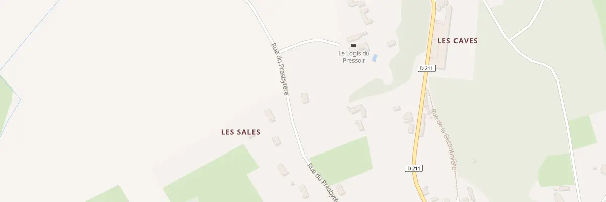 Plan du 26 Rue du Presbytère aux Bois d’Anjou