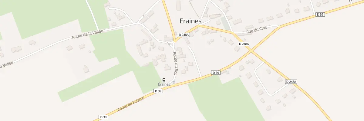 Plan du 5019 Le Bourg à Eraines