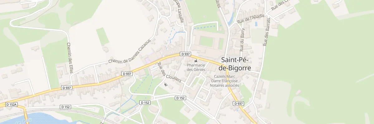 Plan du 17 Rue General de Gaulle à Saint-Pé-de-Bigorre