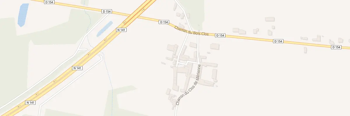 Plan du 2 Imp de la Smaronne à Mainxe-Gondeville
