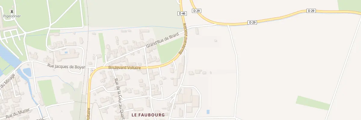Plan du 2 Rue de la Popliniere à Saint-Loup-Lamairé
