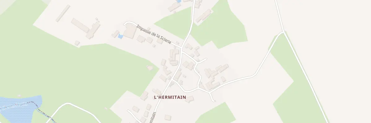 Plan du 5389 Rue de l’Hermitain à Souvigné