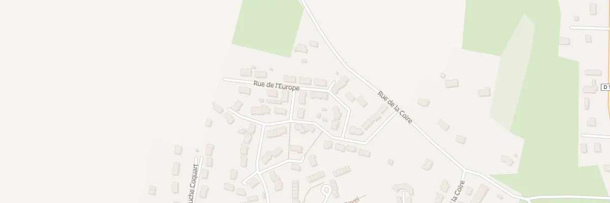 Plan du 4 Rue Jean Monnet à Loué