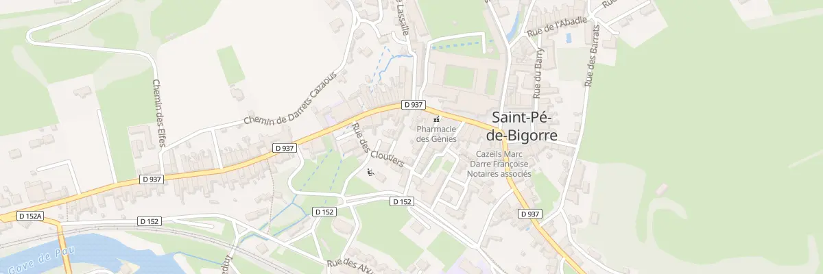 Plan du 15 Rue General de Gaulle à Saint-Pé-de-Bigorre