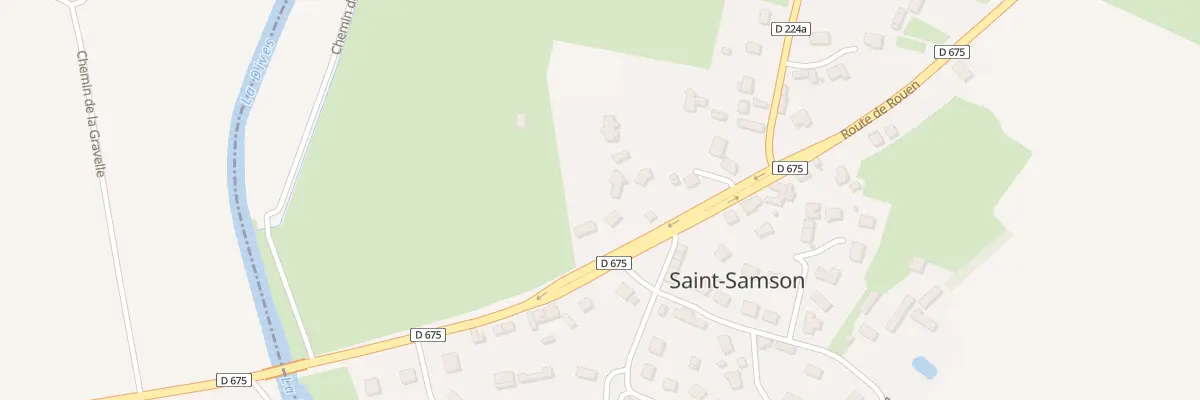 Plan du 3 Rte de Rouen à Saint-Samson