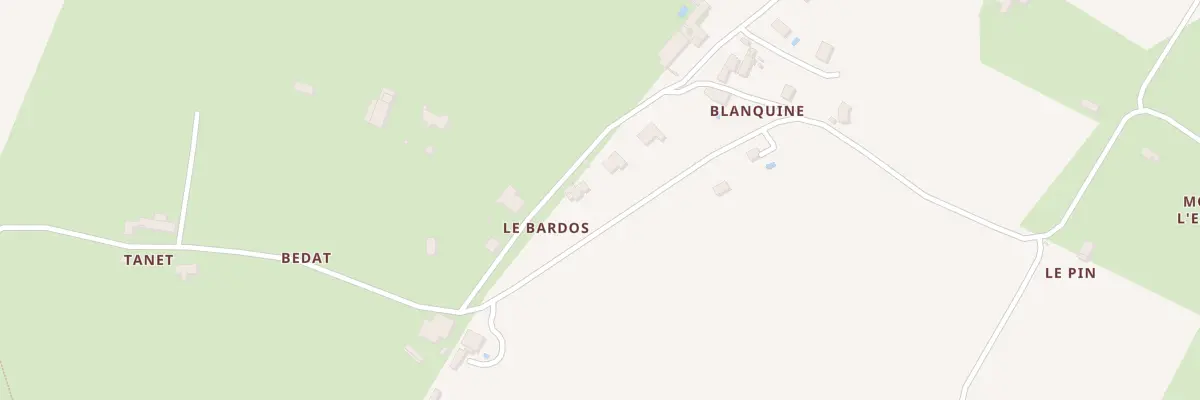 Plan du 111 Le Bardos Nord à Saint-Aubin-de-Branne