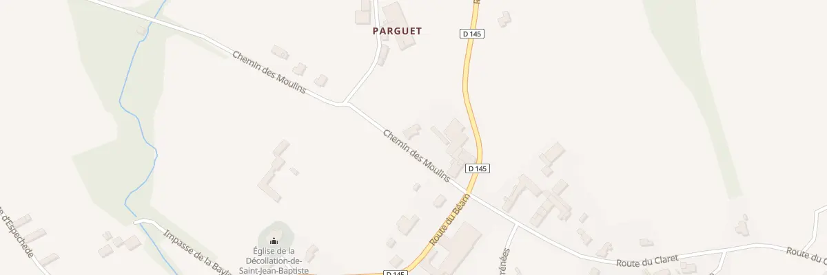 Plan du 4 Che des Moulins à Lourenties